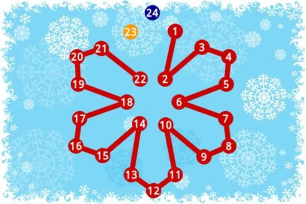 Kids Connect the Dots Xmas android App screenshot 6